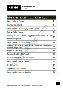 Ticaret Hukuku 1.Öğretim 23-24 Bahar 6