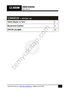 Vergi Hukuku 23-24 Bahar 12