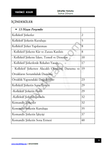 Kocatepe Üniversitesi Şirketler Hukuku 22-23 Bahar 7