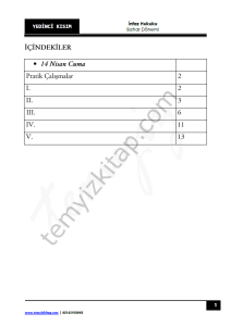 Kocatepe Üniversitesi İnfaz Hukuku 22-23 Bahar 7