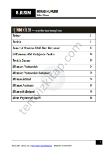 Miras Hukuku 23-24 Bahar 8