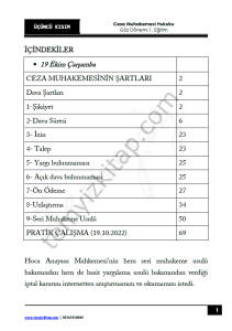 Ceza Muhakemesi Hukuku 1.Öğretim 22-23 Güz 3