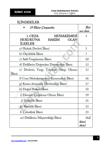 Ceza Muhakemesi Hukuku 2.Öğretim 22-23 Güz 3