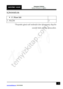 Anayasa Hukuku 2.Öğretim 22-23 Bahar 8