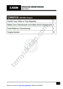 Devletler Umumi Hukuku 25-26 Bahar 3