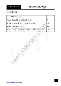 Ceza Hukuku Özel Hükümler 22-23 Bahar 8