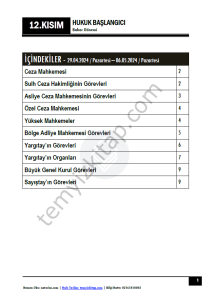 Hukuk Başlangıcı 1.Öğretim 23-24 Bahar 12