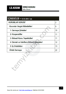 Vergi Hukuku 23-24 Bahar 13