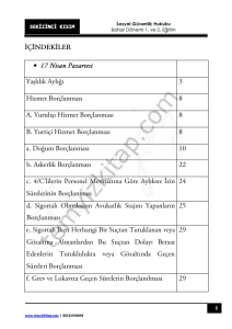 Sosyal Güvenlik Hukuku 22-23 Bahar 8