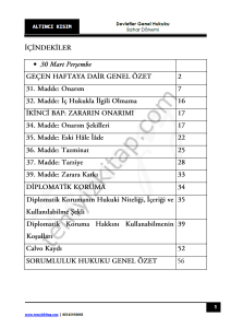 Uludağ Üniversitesi Devletler Genel Hukuku 22-23 Bahar 6
