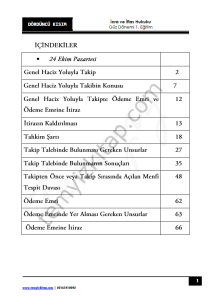 İcra ve İflas Hukuku 1.Öğretim 22-23 Güz 4