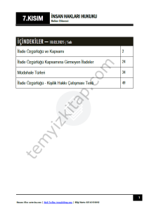 İnsan Hakları 25-26 Bahar 7