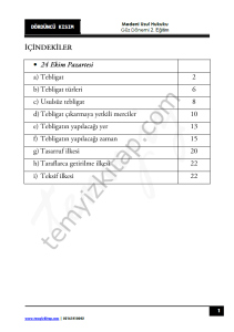Medeni Usul Hukuku 2.Öğretim 22-23 Güz 4