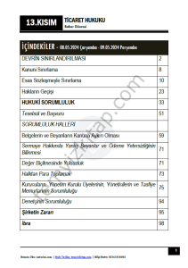 Ticaret Hukuku 2.Öğretim 23-24 Bahar 13