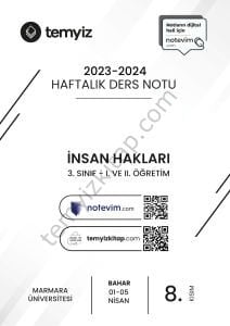 İnsan Hakları 23-24 Bahar 8