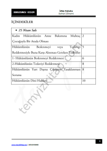 Kocatepe Üniversitesi İnfaz Hukuku 22-23 Bahar 9