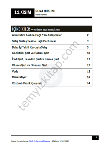 Roma Hukuku 23-24 Bahar 11