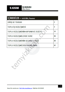 İş Hukuku 25-26 Bahar 9