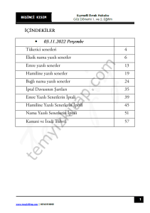 Kıymetli Evrak Hukuku 22-23 Güz 5