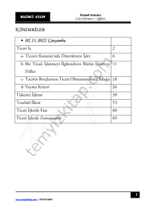 Ticaret Hukuku 1.Öğretim 22-23 Güz 5