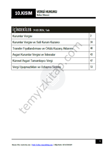 Vergi Hukuku 25-26 Bahar 10