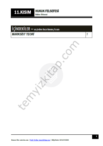 Hukuk Felsefesi 23-24 Bahar 11