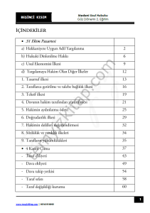 Medeni Usul Hukuku 2.Öğretim 22-23 Güz 5