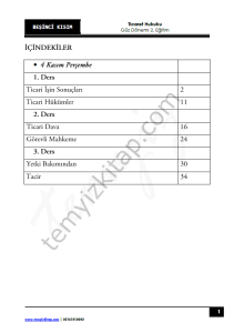 Ticaret Hukuku 2.Öğretim 22-23 Güz 5