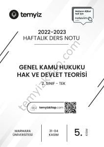 GKH Hak ve Devlet Teorisi TEK 22-23 Güz 5