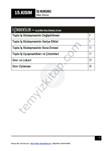 İş Hukuku 23-24 Bahar 15