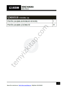 Vergi Hukuku 25-26 Bahar 12