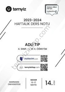 Adli Tıp 23-24 Bahar 14