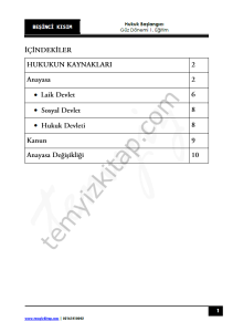 Hukuk Başlangıcı 1.Öğretim 22-23 Güz 5