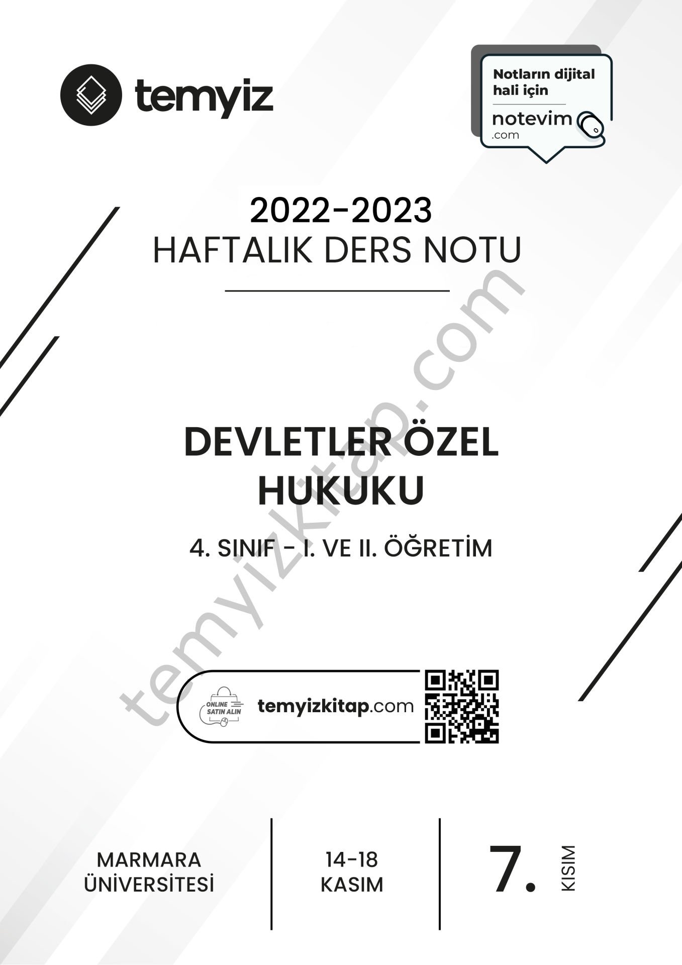 Devletler Özel Hukuku 22-23 Güz 7