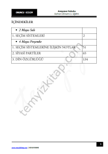 Anayasa Hukuku 2.Öğretim 22-23 Bahar 10