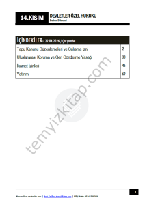 Devletler Özel Hukuku 25-26 Bahar 14