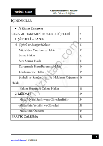 Ceza Muhakemesi Hukuku 2.Öğretim 22-23 Güz 7
