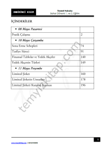Ticaret Hukuku 22-23 Bahar 11