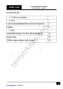 Ceza Muhakemesi Hukuku 1.Öğretim 22-23 Güz 7