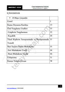Ceza Muhakemesi Hukuku 2.Öğretim 22-23 Bahar 11