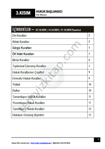 Hukuk Başlangıcı 24-25 Güz 3