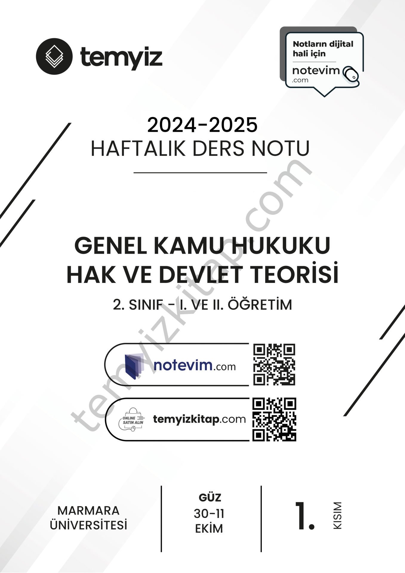 GKH Hak ve Devlet Teorisi 24-25 Güz 1