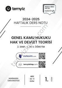 GKH Hak ve Devlet Teorisi 24-25 Güz 1