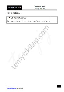 Türk Hukuk Tarihi TEK 22-23 Güz 9