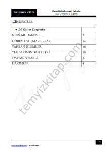 Ceza Muhakemesi Hukuku 2.Öğretim 22-23 Güz 9