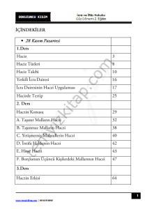 İcra ve İflas Hukuku 2.Öğretim 22-23 Güz 9