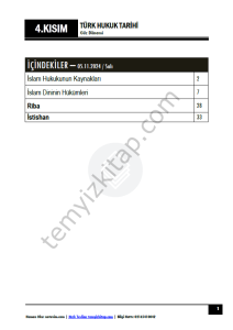 Türk Hukuk Tarihi ÇİFT 24-25 Güz 4