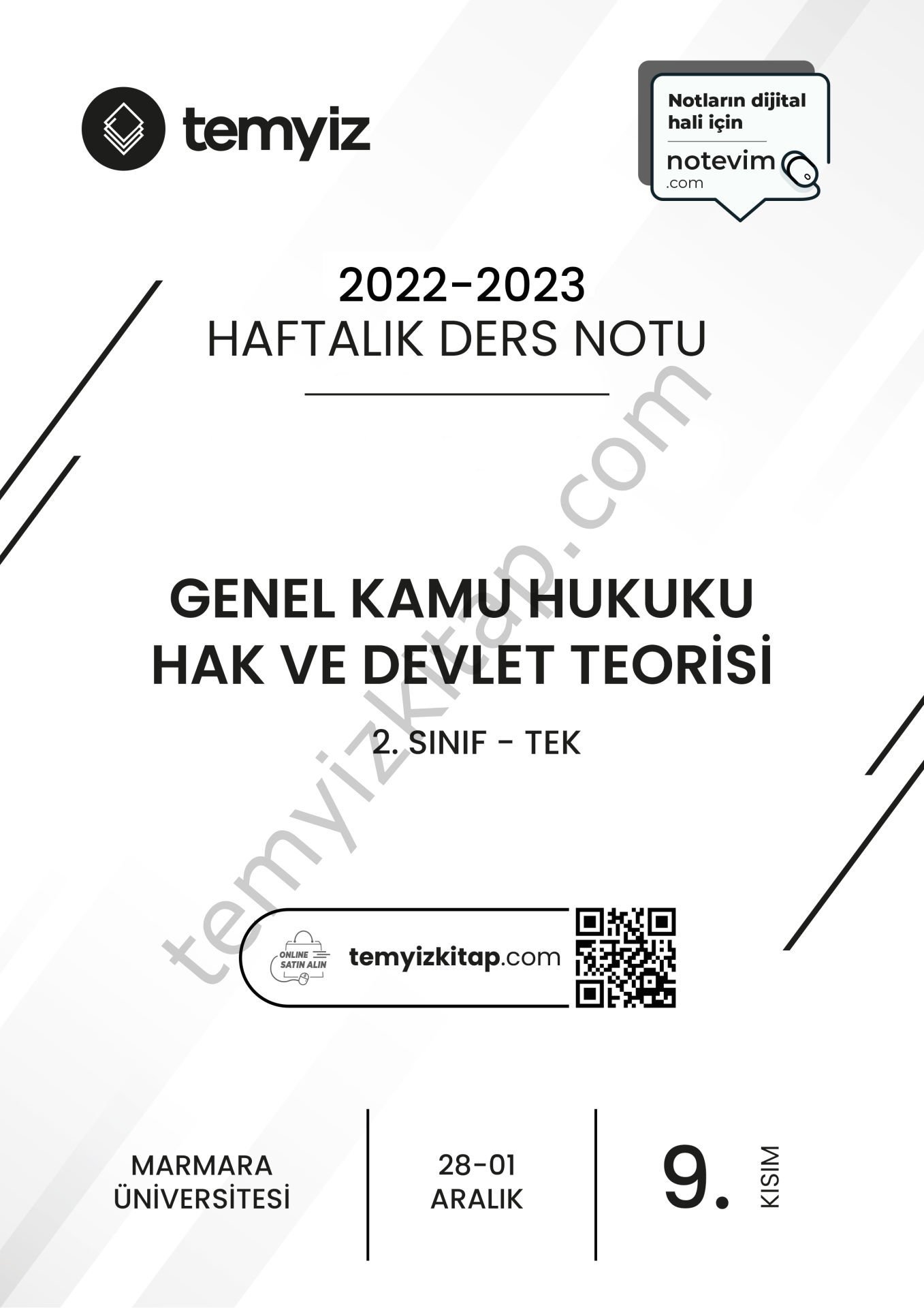 GKH Hak ve Devlet Teorisi TEK 22-23 Güz 9