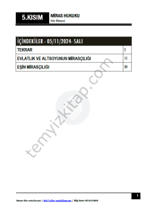 Miras Hukuku 24-25 Güz 5