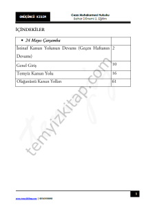 Ceza Muhakemesi Hukuku 2.Öğretim 22-23 Bahar 13